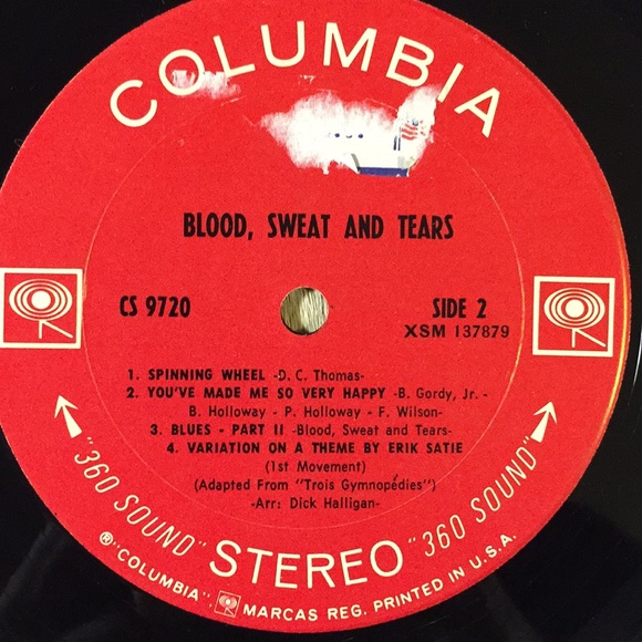 Blood, Sweat & Tears - (Selftitled Debut) Vinyl LP - Picture 5 of 5